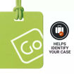 Picture of LUGGAGE TAG TWIN PACK YELLOW/GREEN